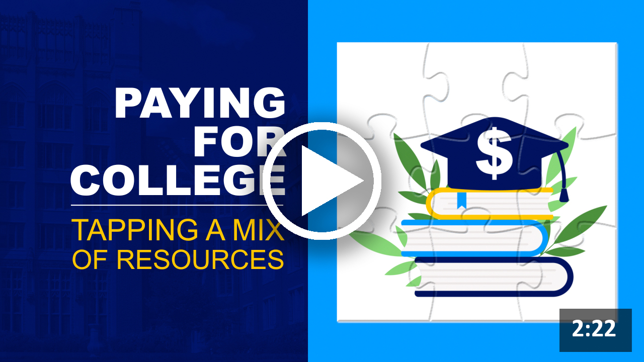 Paying for College: Tapping a Mix of Resources